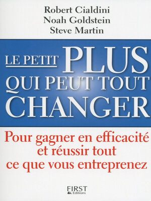 cover image of Le petit PLUS qui peut tout changer